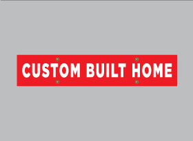 CUSTOM BUILT HOME 04063409202111 - Trade Printing &amp; Graphics Design