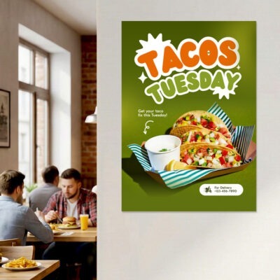 24pt Display Board sign
