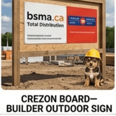 Crezon Board Builder Outdoor Signs