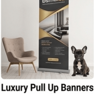 Luxury Pull Up Banner signs