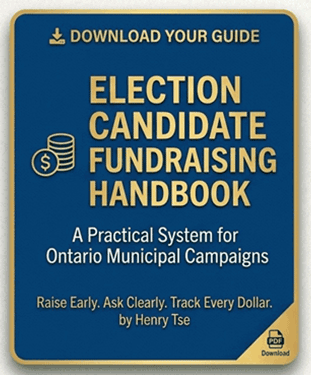 Henry Tse Election Candidate Fundraising Handbook